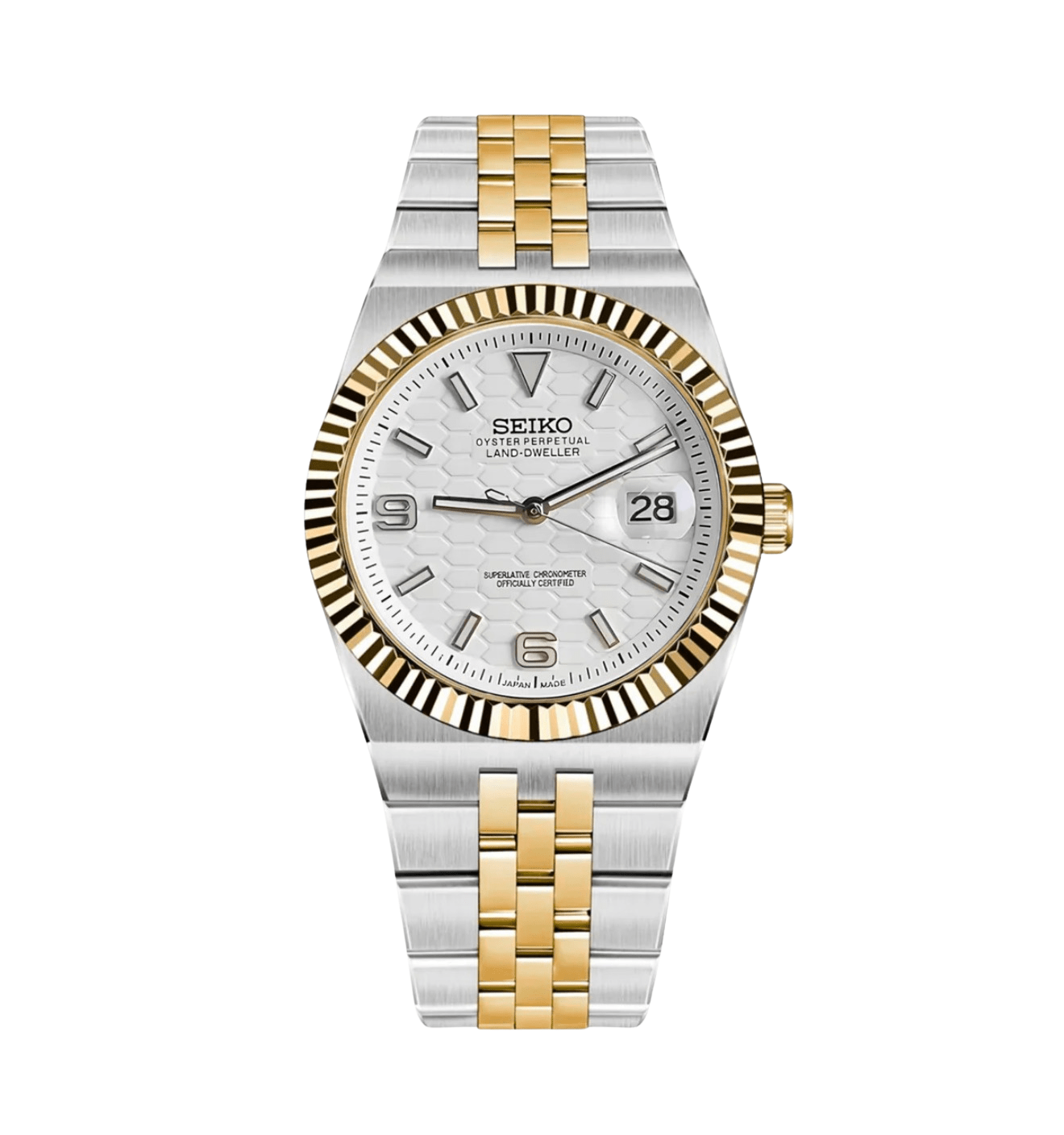 Seiko Mod Land - Dweller Twotone Gold