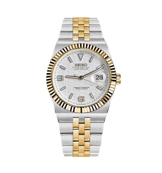 Seiko Mod Land - Dweller Twotone Gold