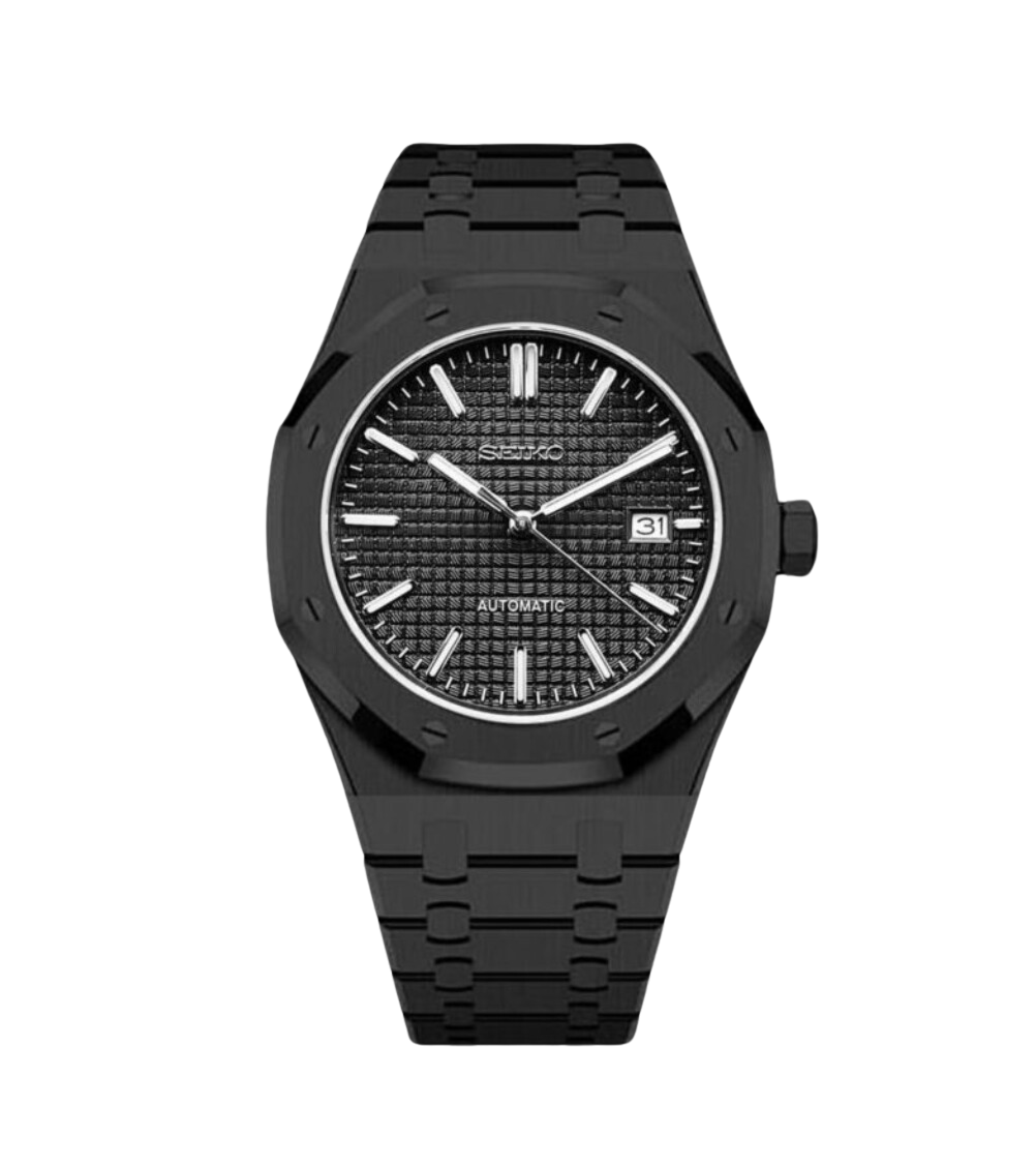 Seiko Mod Royal Oak Classic Black