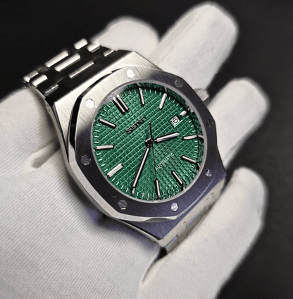 Seiko Mod Royal Oak Green