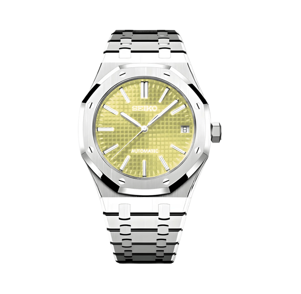 Seiko Mod Royal Oak Lemon