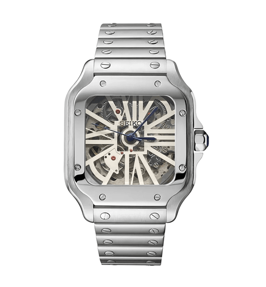 Seiko Mod Santos Skeleton Classic