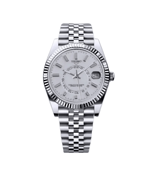 Seiko Mod Sky - Dweller Classic White