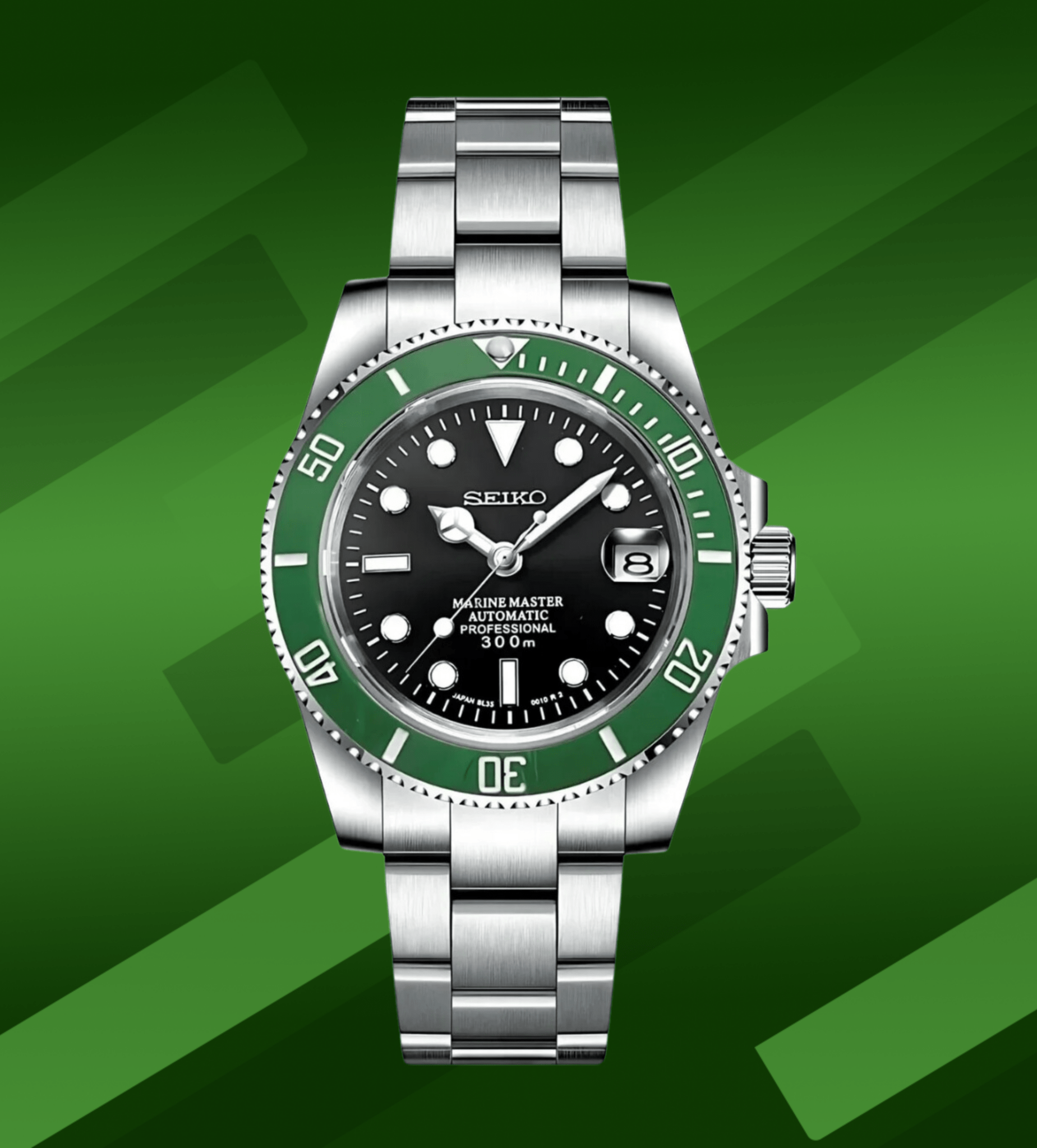 Seiko Mod Submariner Kermit