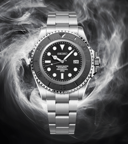 Seiko Mod Submariner Smoke