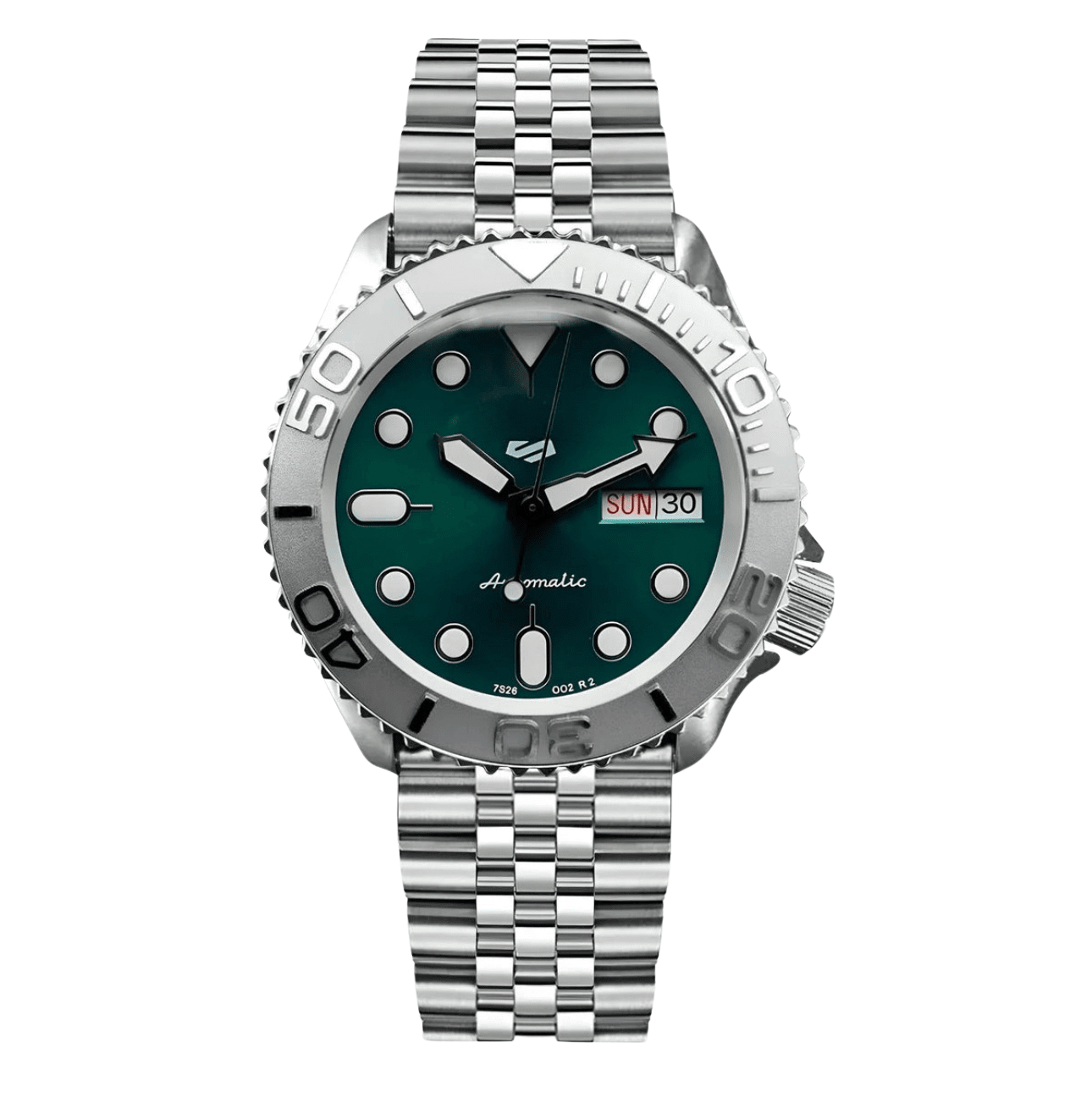 SKX Mod Silver Green