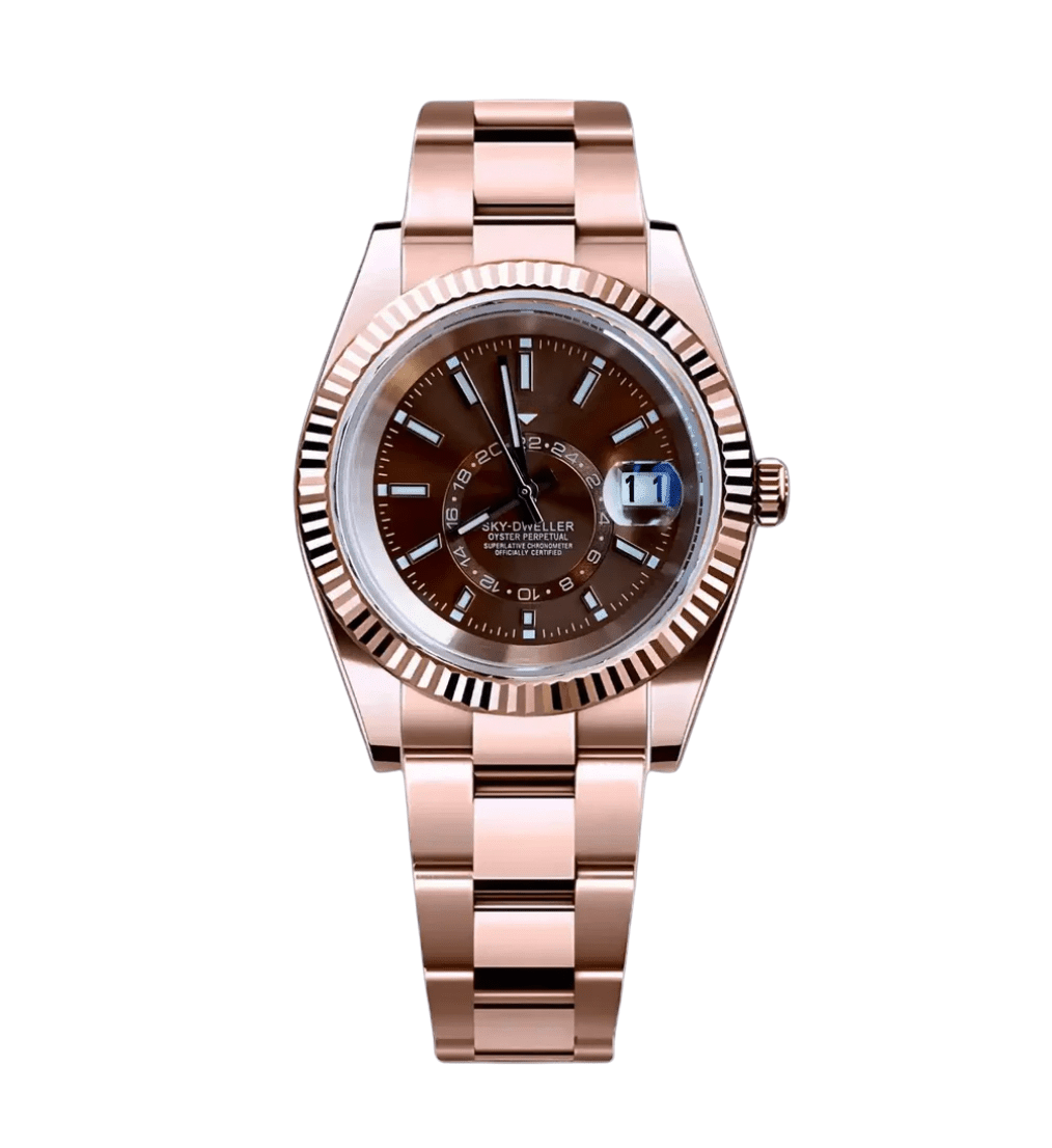 Sky - Dweller Mod Rose Gold Champagne