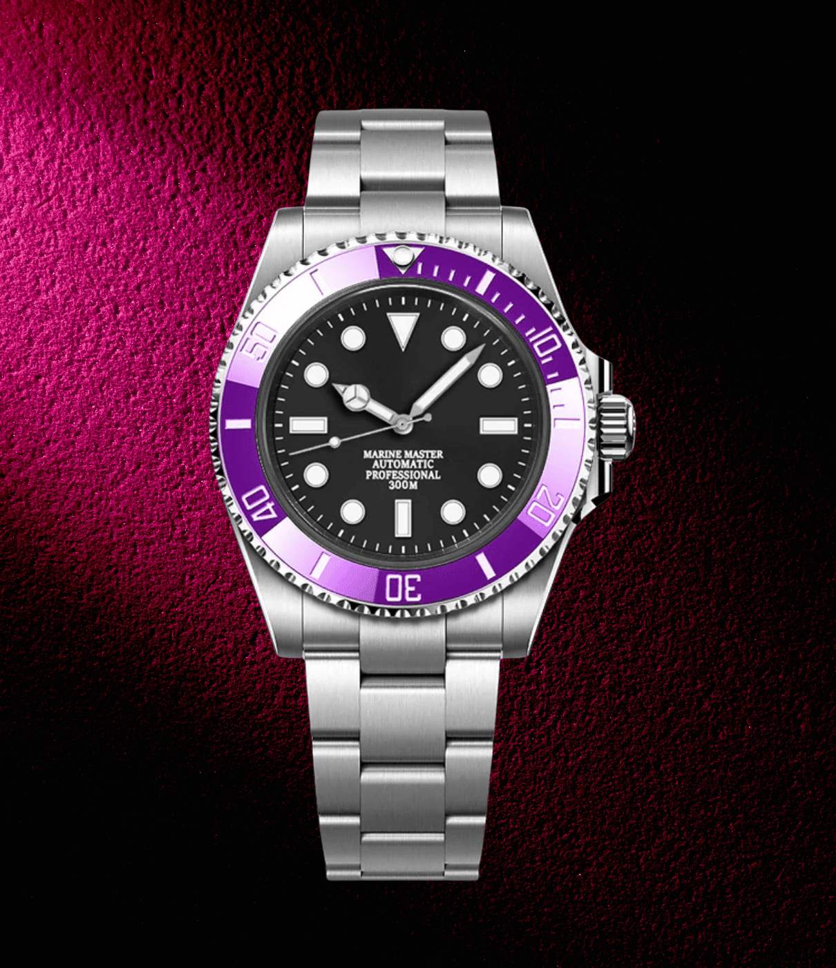 Submariner Mod Purple Surge (No Date)