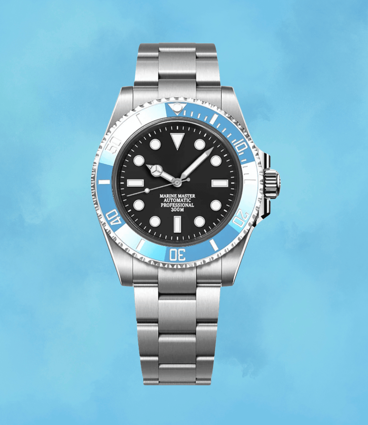Submariner Mod Tiffany Blue (No Date)