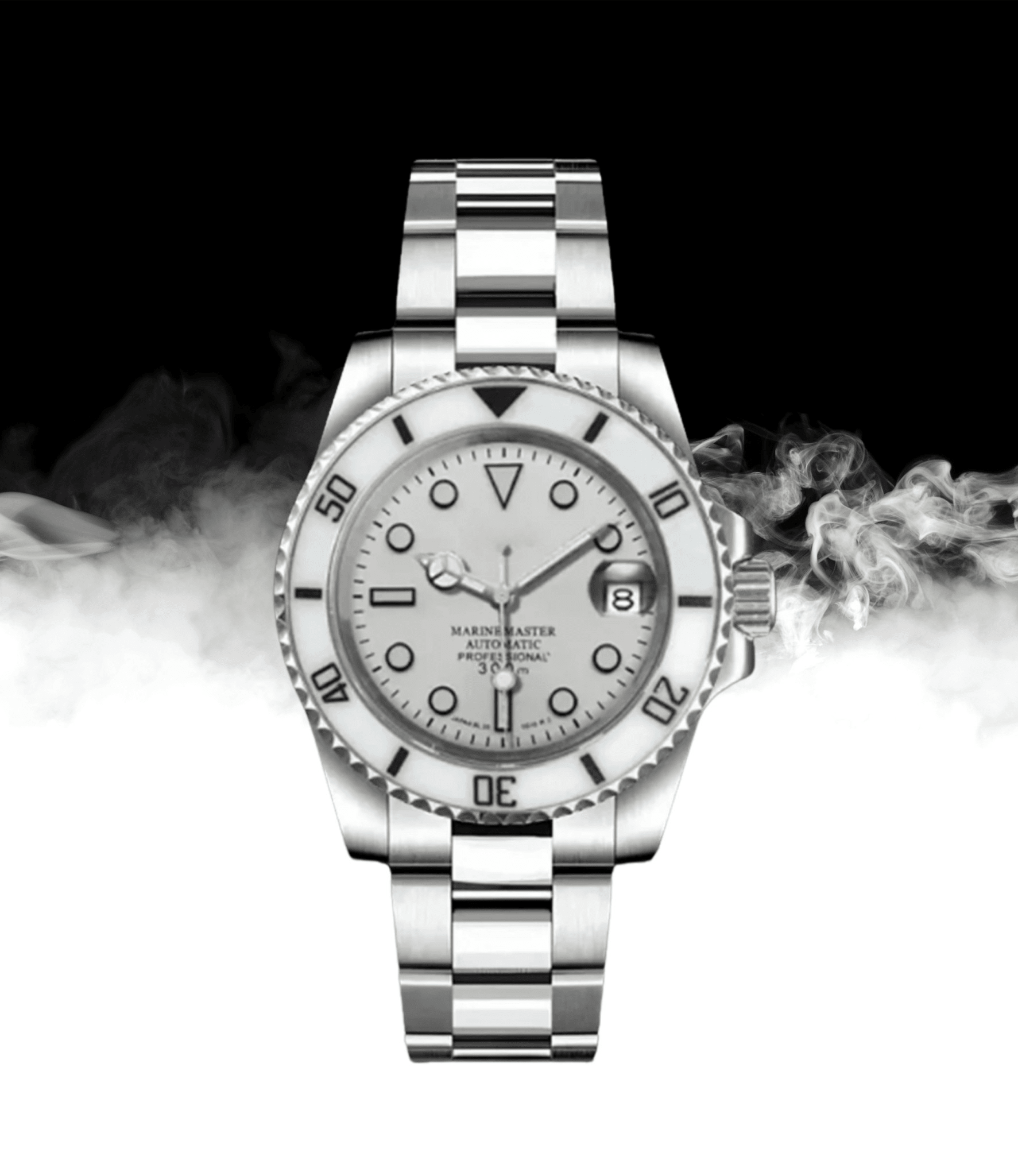 Submariner Mod White